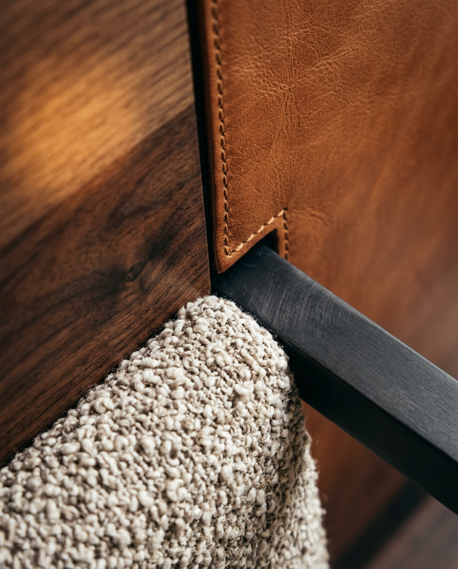 New York suite material close-up