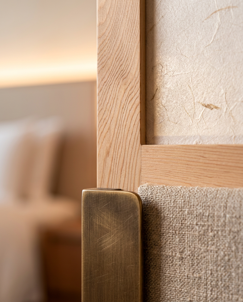 Tokyo suite material close-up